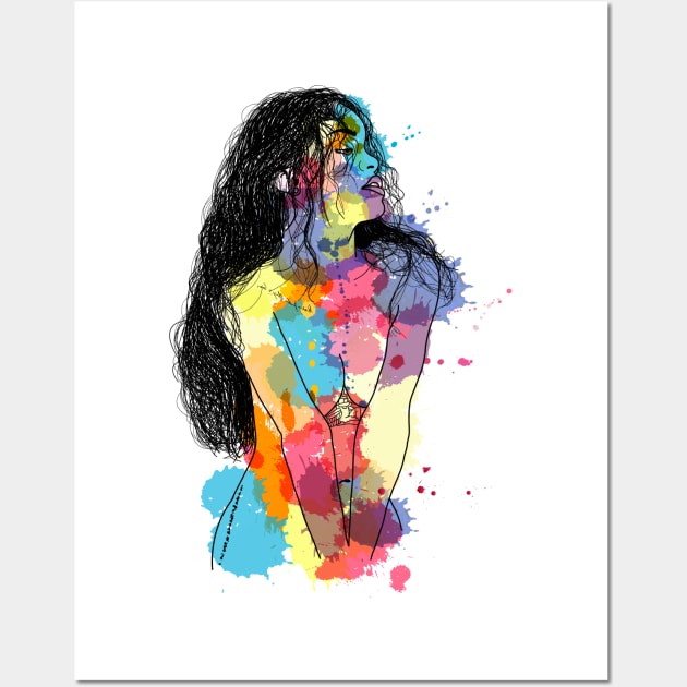 Rihanna fanart Wall Art by FernyDesigns